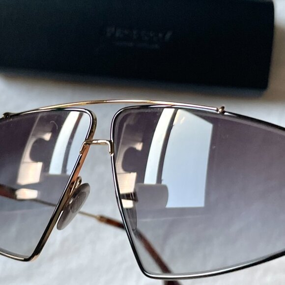 NEW Burberry BE3111 Gold Sunglasses